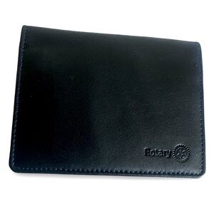 Rotary like new men's bifold soft leather wallet 4x3.75